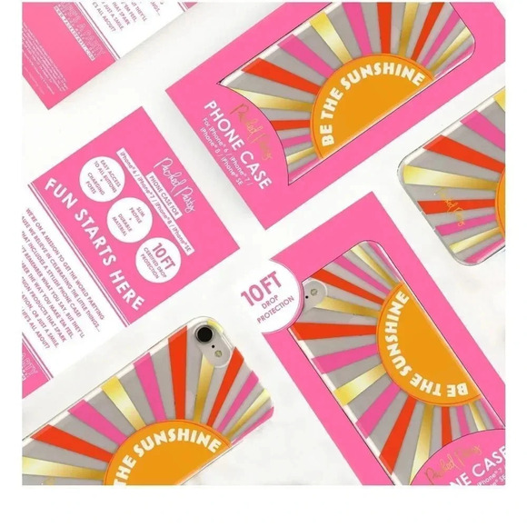 PACKED PARTY BARBIE “BE THE SUNSHINE” IPHONE CASE 6,7,8 and SE 10FT DROP PROTECT - Picture 3 of 16